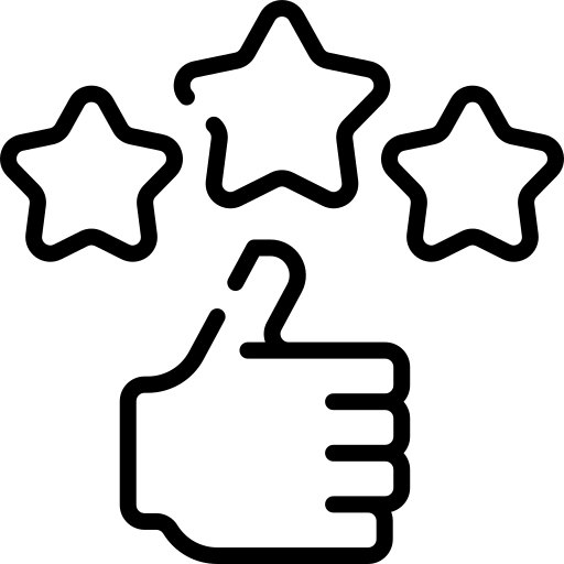 icone qualité avec des etoiles