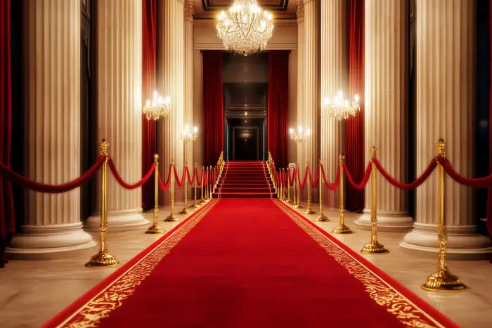 Fond photo thème vip et son tapis rouge